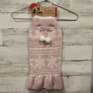 Pup Crew Dog Sweater - Large